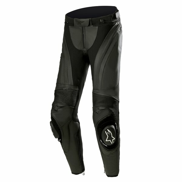 Pantaloni de piele dama sport/touring Stella Alpinestars MISSILE V3 Negru 40