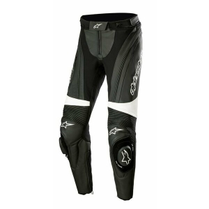 Pantaloni de piele dama sport/touring Stella Alpinestars MISSILE V3 Negru 40, 4