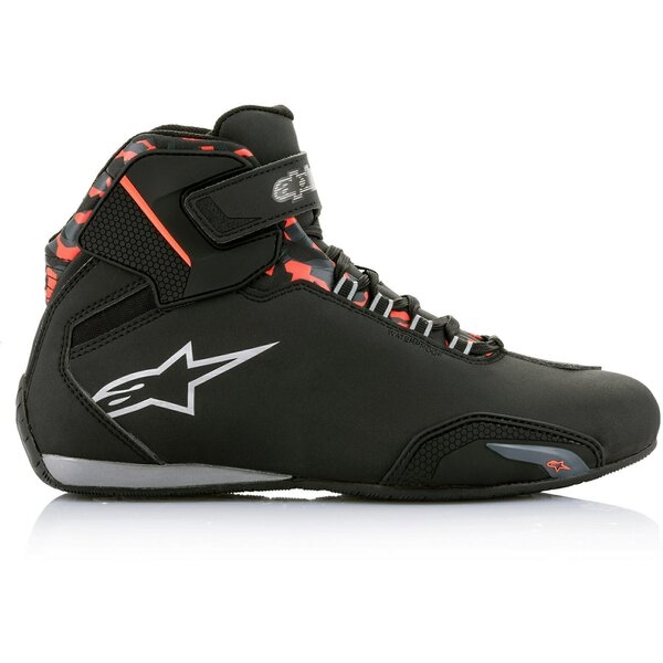 Ghete moto sport/touring Alpinestars SEKTOR RED WP Negru/Gri/Rosu 40.5, 6