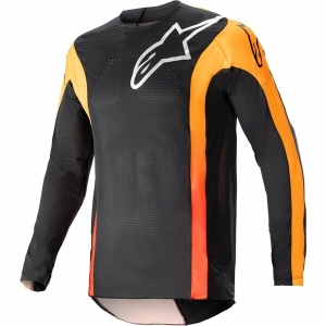 Tricou cross-enduro ALPINESTARS TECHSTAR SEIN 2023 S Negru/Portocaliu