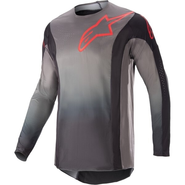 Tricou cross-enduro ALPINESTARS TECHSTAR SEIN 2023 L Negru/Portocaliu, 4
