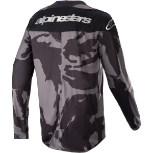 Tricou cross-enduro ALPINESTARS RACER TACTICAL S Negru/Camo/Rosu, 8