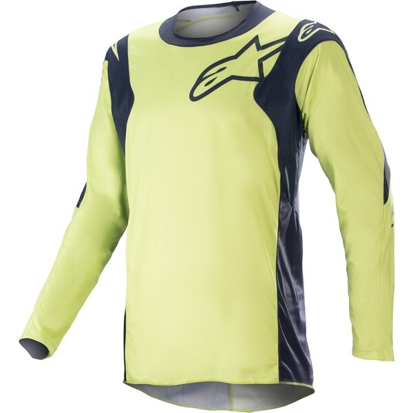Tricou cross-enduro ALPINESTARS RACER HOEN 2023 S Galben fluo, 4