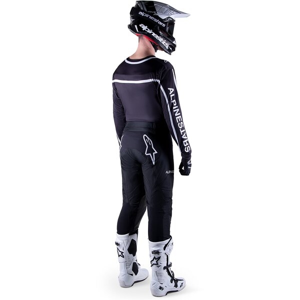 Tricou cross-enduro ALPINESTARS RACER FOUND 2023 S Crem, 4