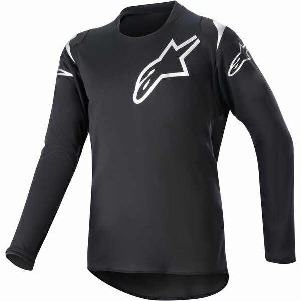 Tricou cross-enduro ALPINESTARS RACER GRAPHITE Negru S