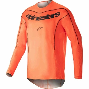 Tricou cross-enduro ALPINESTARS FLUID LURV S Alb/Negru