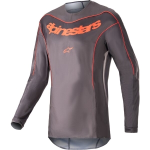 Tricou cross-enduro ALPINESTARS FLUID LURV S Alb/Negru, 12