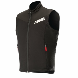 Vesta ALPINESTARS SESSION RACE VEST S Negru/Rosu