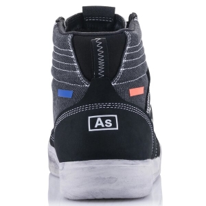 Ghete moto ALPINESTARS AGELESS RIDING SHOES 44 Negru/Maro, 5