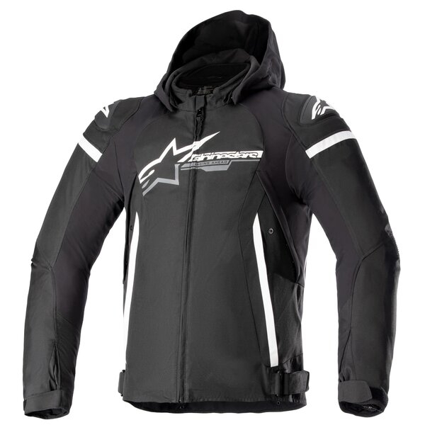 Geaca textil impermeabila ALPINESTARS ZACA S Negru/Alb, 5