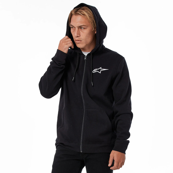 Hanorac ALPINESTARS AGELESS CHEST S Negru/Alb, 12