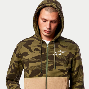 Hanorac ALPINESTARS CAMO BLOCK S Gri Camo/Rosu, 12