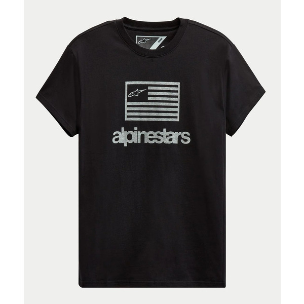 Tricou ALPINESTARS FLAG Negru S, 7