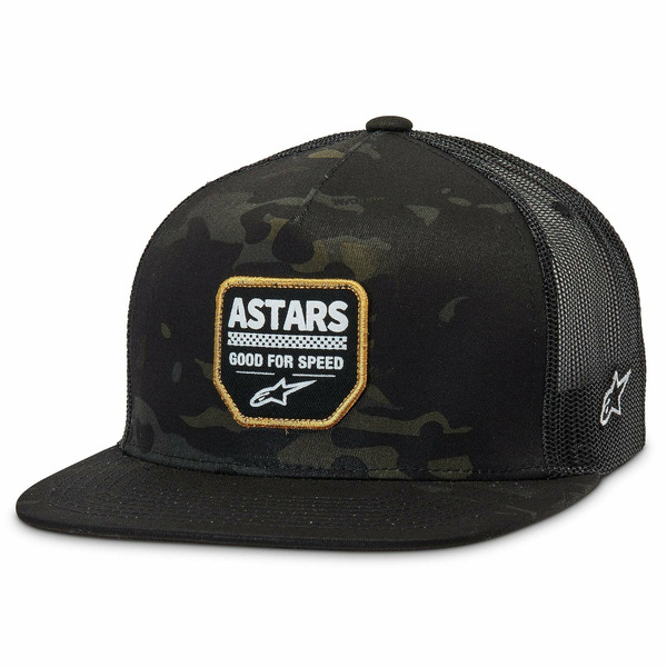 Sapca ALPINESTARS COVERT TRUCKER Hat Verde/Negru OS, 3