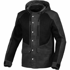 Geaca textil de vara MACNA AIRSTRIKE Negru XL