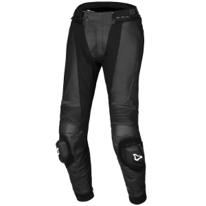 Pantaloni de piele dama sport/touring MACNA VARIO Negru S40