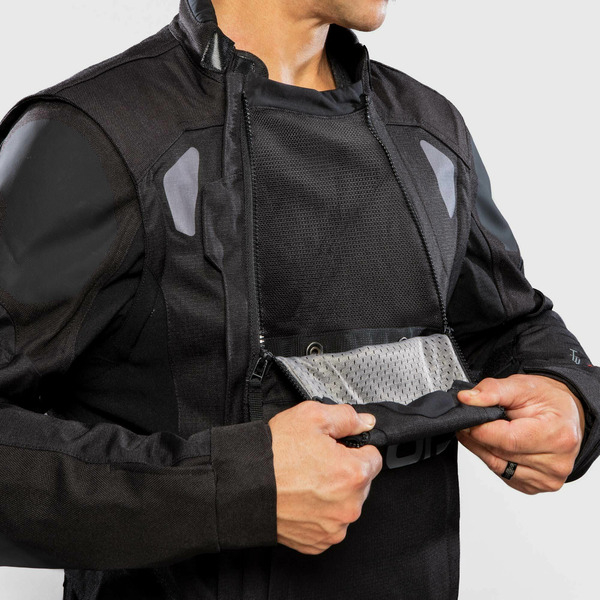 Geaca textil adventure/touring ALPINESTARS HALO DRYSTAR M Negru/Albastru/Kaki, 5