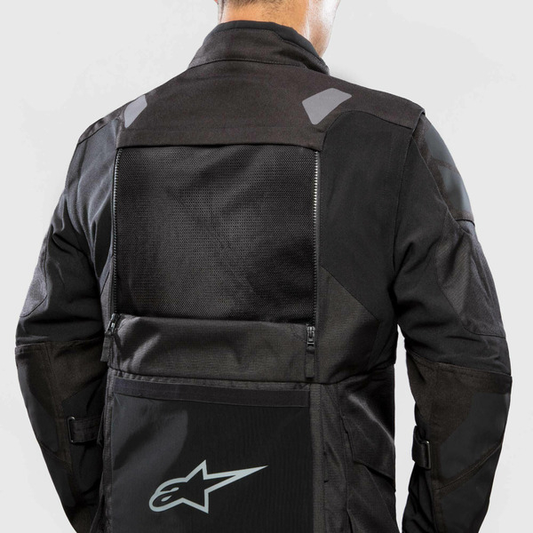 Geaca textil adventure/touring ALPINESTARS HALO DRYSTAR M Negru/Albastru/Kaki, 13