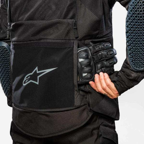 Geaca textil adventure/touring ALPINESTARS HALO DRYSTAR M Bej/Negru/Galben fluo, 6