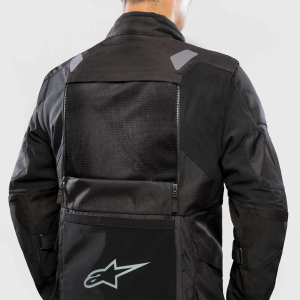 Geaca textil adventure/touring ALPINESTARS HALO DRYSTAR M Bej/Negru/Galben fluo, 3