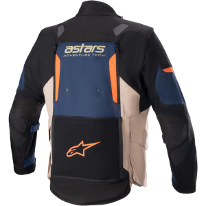 Geaca textil adventure/touring ALPINESTARS HALO DRYSTAR M Bej/Negru/Galben fluo, 16