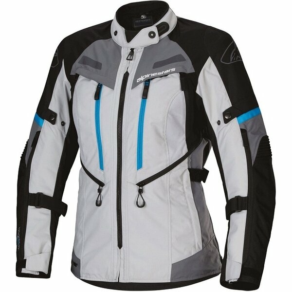 Geaca dama all season textil impermeabila ALPINESTARS STELLA BOGOTA PRO DRYSTAR S Gri deschis/Gri inchis/Negru