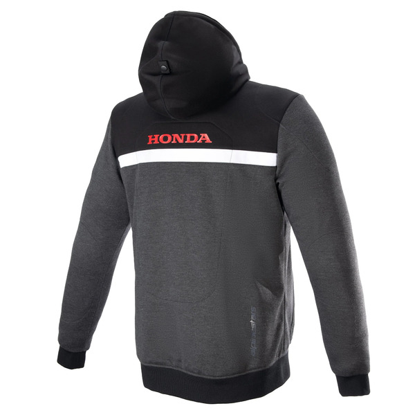 Hanorac de protectie ALPINESTARS HONDA CHROME STREET S Negru/Gri/Portocaliu, 3