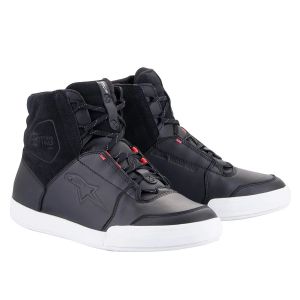 Ghete moto dama impermeabile ALPINESTARS CHROME DRYSTAR 36 Negru/Alb/Albastru, 3
