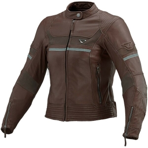 Geaca de piele dama MACNA DAISY Rosu 36, 6