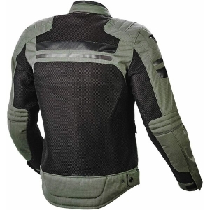 Geaca textil de vara MACNA FLUENT S Gri deschis/Albastru/Rosu, 3