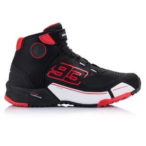 Ghete moto ALPINESTARS MM93 CR-X DRYSTAR 39 Negru/Rosu, 4