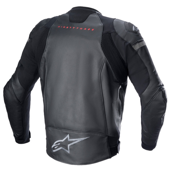 Geaca de piele sport ALPINESTARS MM93 TRACK 48 Negru/Rosu, 3