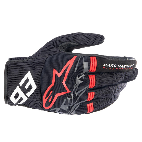 Manusi moto ALPINESTARS MM93 LOSAIL V2 S Negru/Gri/Rosu, 6