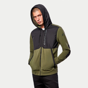 Hanorac ALPINESTARS ALIGNED S Verde/Negru, 3