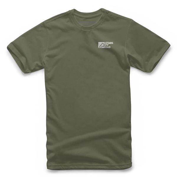 Tricou ALPINESTARS PAINTED S Verde military, 5