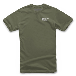 Tricou ALPINESTARS PAINTED S Verde military, 5