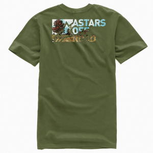 Tricou ALPINESTARS PAINTED S Verde military, 7