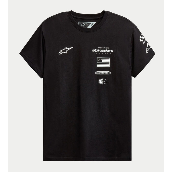 Tricou ALPINESTARS H-BLOCK Negru S, 4
