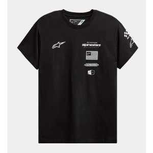 Tricou ALPINESTARS H-BLOCK Negru S, 4