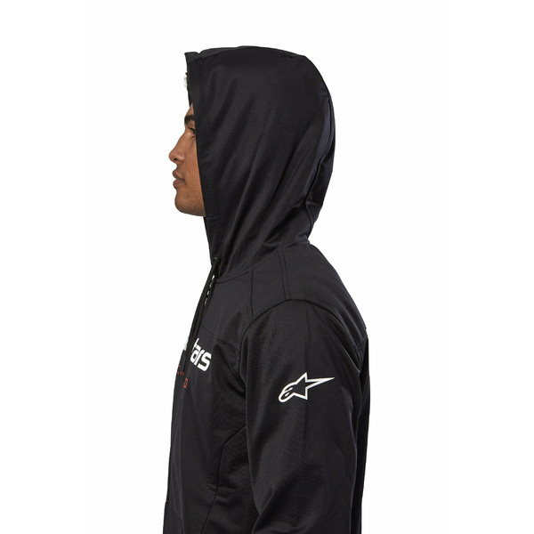 Hanorac ALPINESTARS SESSIONS LXE Fleece L Negru/Negru, 3