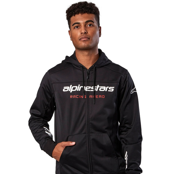 Hanorac ALPINESTARS SESSIONS LXE Fleece L Negru/Negru, 4