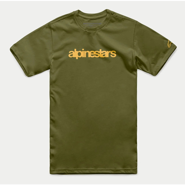 Tricou ALPINESTARS HERITAGE LOGO S Alb/Maro, 3