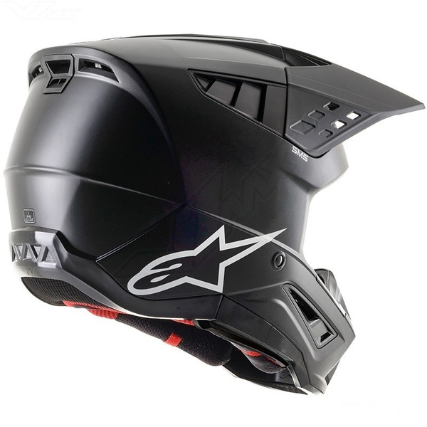 Casca cross-enduro Alpinestars Supertech S-M5 SOLID ECE 22.06 XS Negru mat, 3