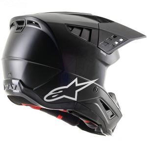 Casca cross-enduro Alpinestars Supertech S-M5 SOLID ECE 22.06 XS Negru mat, 3