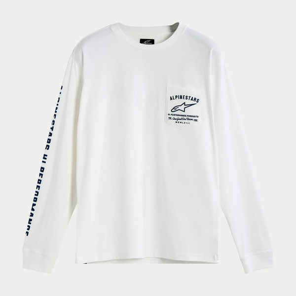 Bluza ALPINESTARS REP LS S Alb, 3