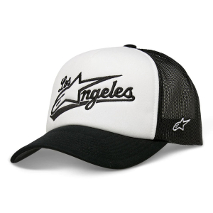 Sapca ALPINESTARS LOS ANGELES FOAM TRUCKER Hat Alb/Negru