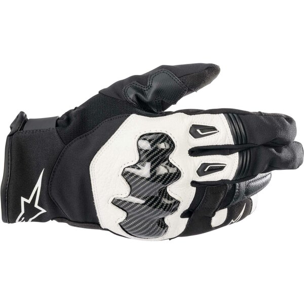 Manusi de piele sport impermeabile ALPINESTARS SMX-1 Drystar XXL Negru/Negru, 6