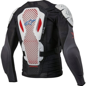Armura de protectie ALPINESTARS HONDA BIONIC PLUS V2 S Negru/Alb/Rosu, 3