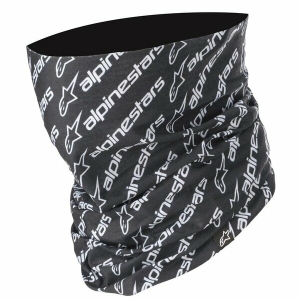 Protectie gat Alpinestars LINEAR Neck Tube Negru/Alb