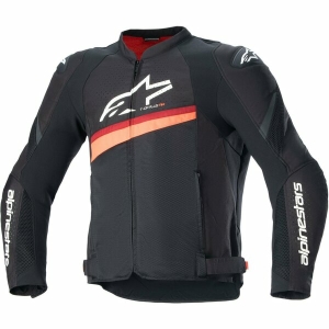 Geaca textil de vara ALPINESTARS T-GP PLUS R V4 AIRFLOW S Negru/Alb
